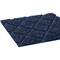 Crown Matting Technologies Medium Duty Scraper Mat, Extruded PVC, 1/2" Thick, Black/Blue, 4' W x 6' L DX MP46BB - alternate 2